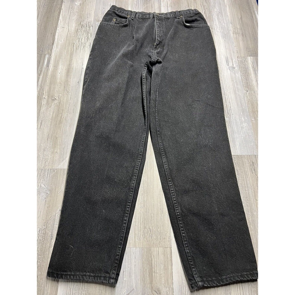 Vintage Zena High Rise Mom Jeans Faded Black Women's 16 MADE IN USA